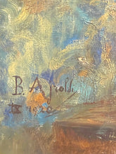 Carica l'immagine nel visualizzatore di Gallery, Dipinto antico, olio su tela, Vaso di fiori, Bice Ajroldi, 1920