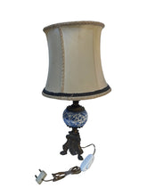 Carica l'immagine nel visualizzatore di Gallery, Coppia di abat-jour XX secolo, ceramica e bronzo