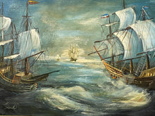 Carica l&#39;immagine nel visualizzatore di Gallery, Dipinto olio su tela, marina, epoca XX secolo, firmato Sarti

