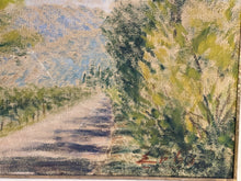 Carica l&#39;immagine nel visualizzatore di Gallery, Dipinto olio su tavola (faesite), stile chiarista, firma illeggibile, epoca 1900
