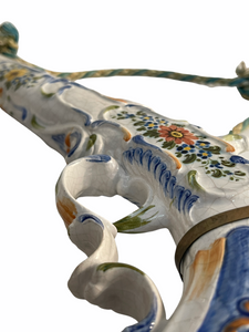 Ceramica artistica, a sembianza di pistola antica, epoca XX secolo